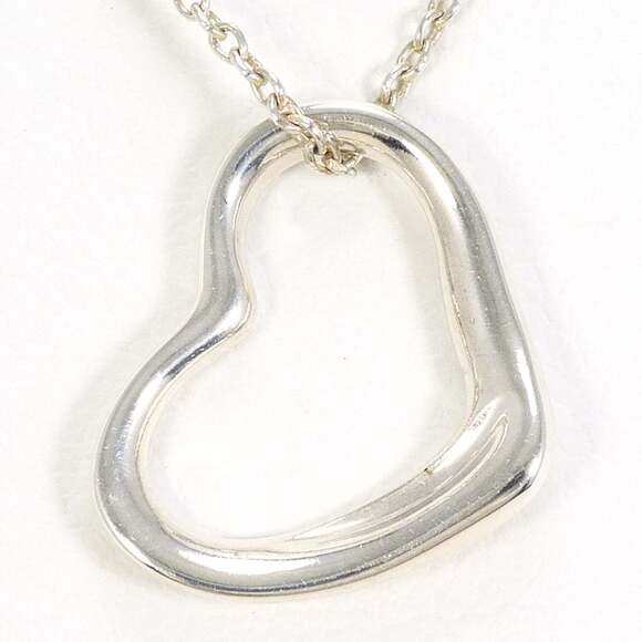 Tiffany & Co. Silver Necklace Total Weight: Approx. 1.8g 43cm Like New